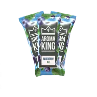 Ochucená vonná karta - Ledová borůvka - Blueberry Ice - 1 ks - Aroma King