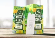 Ochucená vonná karta - Ledový citron - Cool Mint Lemon - 1 ks - Aroma King