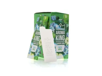 Ochucená vonná karta - Čerstvé jablko - Fresh Apple - 1 ks - Aroma King